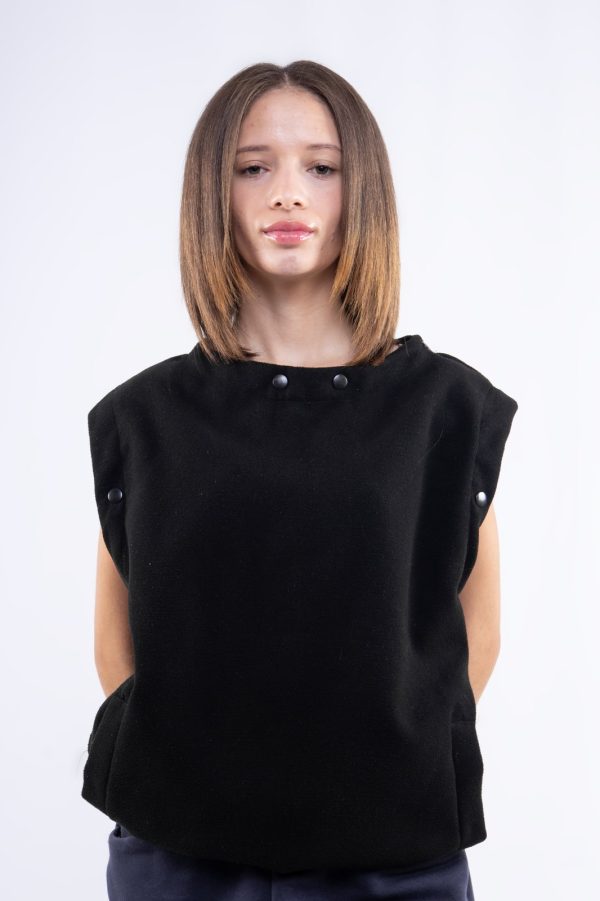 black-structured-snap-jacket-10 Black Structured Snap Jacket
