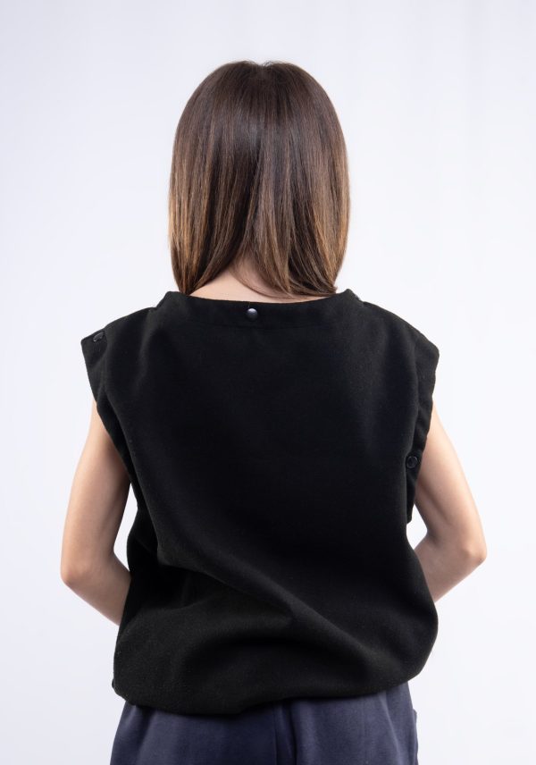 black-structured-snap-jacket-11 Black Structured Snap Jacket