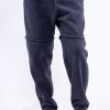 Charcoal Zip-Off Joggers