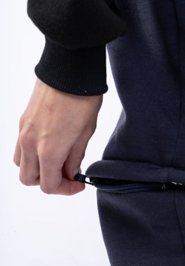 Charcoal Zip-Off Joggers