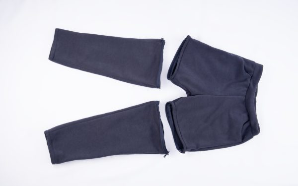 Charcoal Zip-Off Joggers