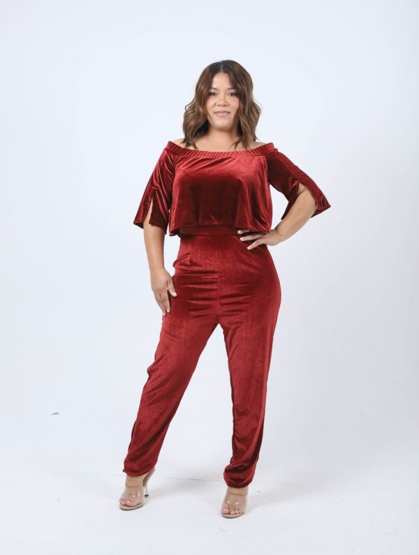 ember-velvet-off-shoulder-set-04 Ember Velvet Off-Shoulder Set