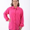 fuchsia-longline-shirt-02 Fuchsia Longline Shirt