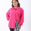 fuchsia-longline-shirt-11 Fuchsia Longline Shirt