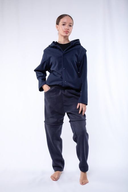 Navy Modular Fleece Set