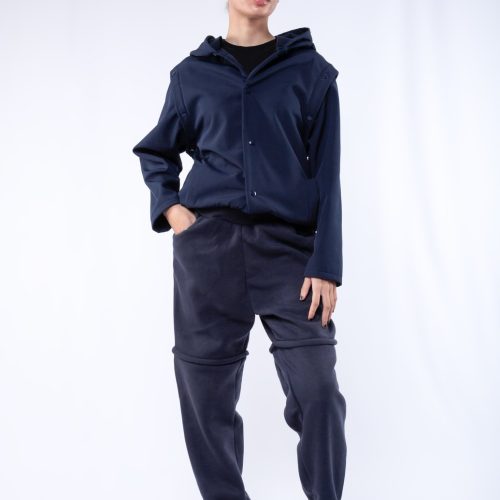 Navy Modular Fleece Set