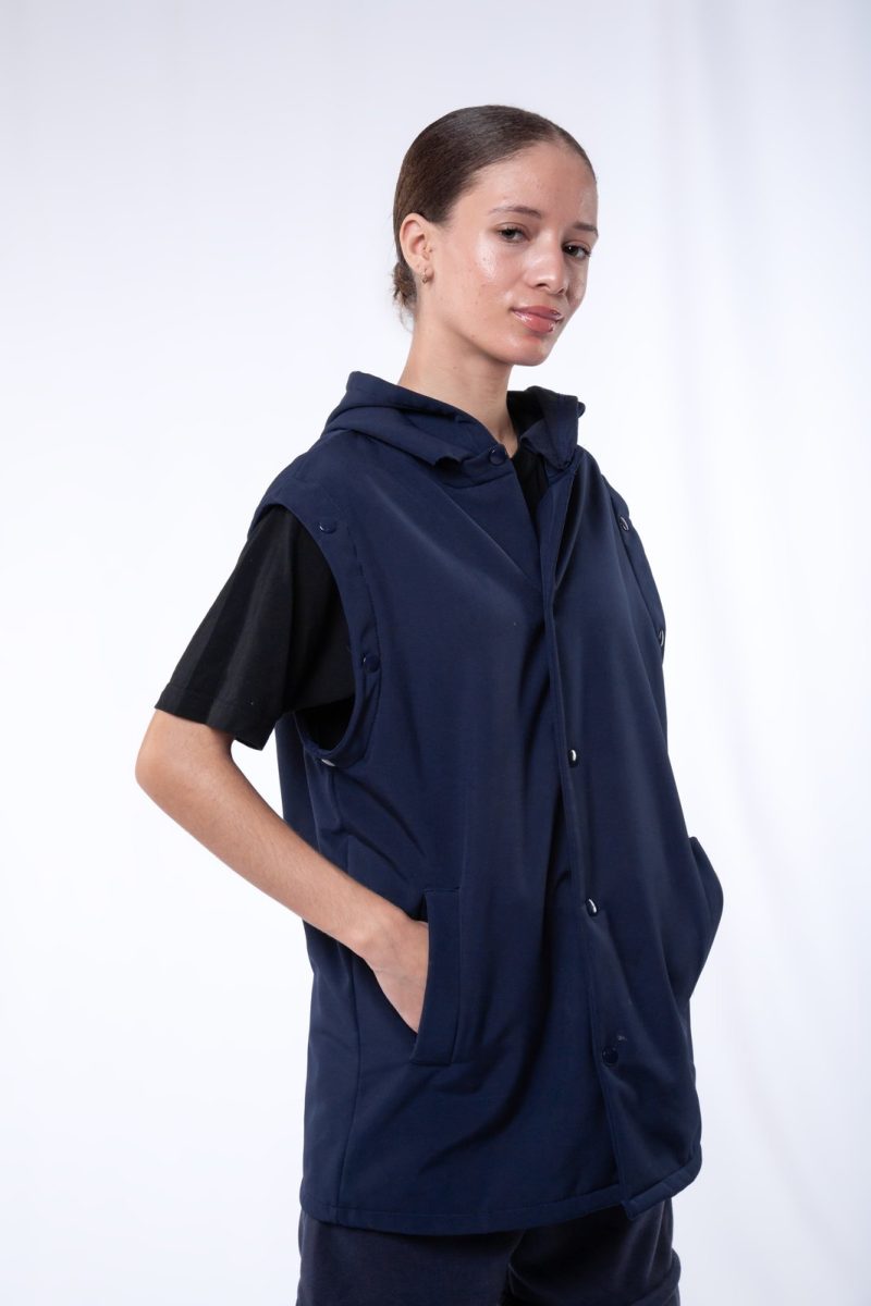 Navy Modular Fleece Set