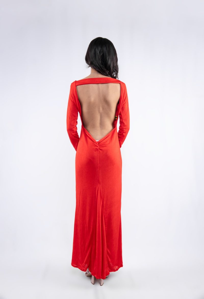 Ruby Backless Maxi