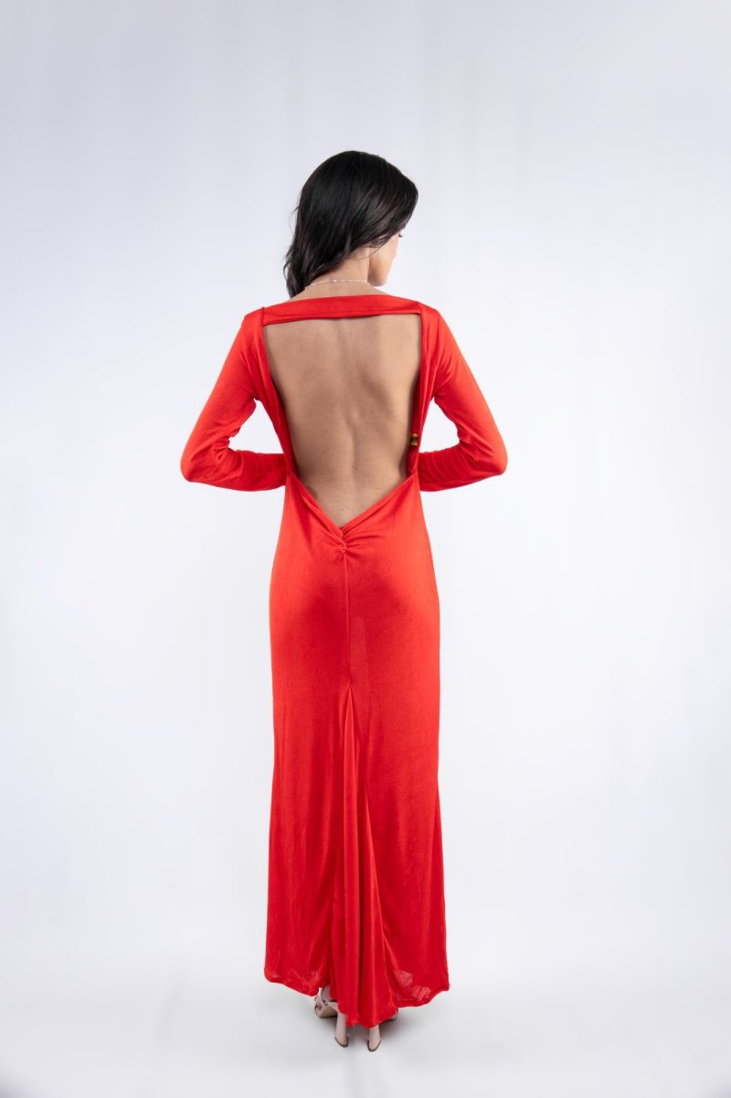 Ruby Backless Maxi