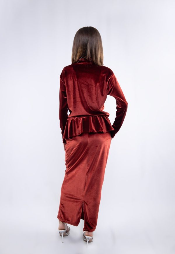 sienna-velvet-peplum-set-10 Sienna Velvet Peplum Set