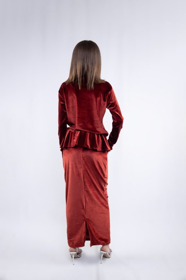 sienna-velvet-peplum-set-11 Sienna Velvet Peplum Set