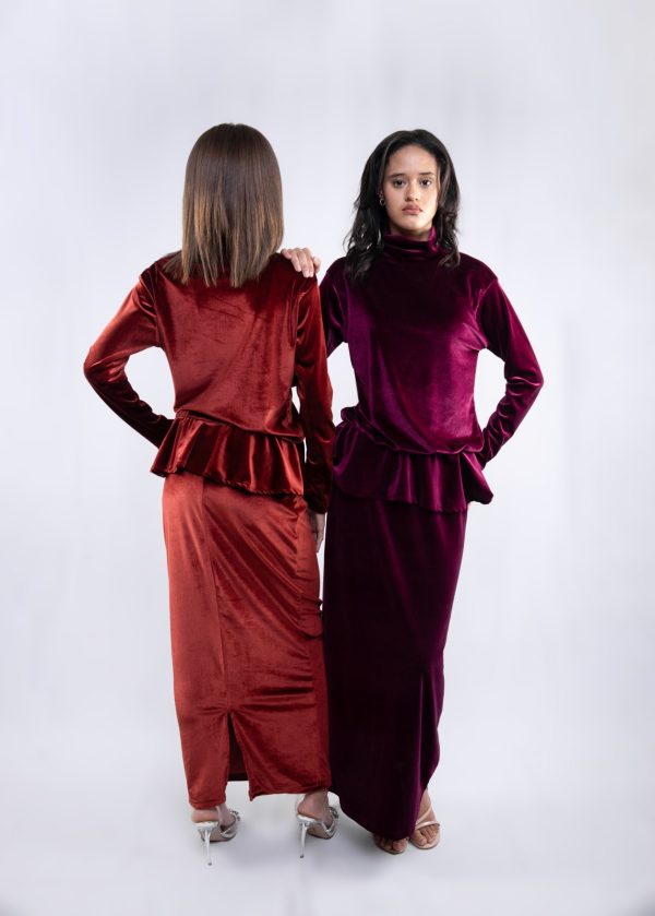 sienna-velvet-peplum-set-19 Sienna Velvet Peplum Set