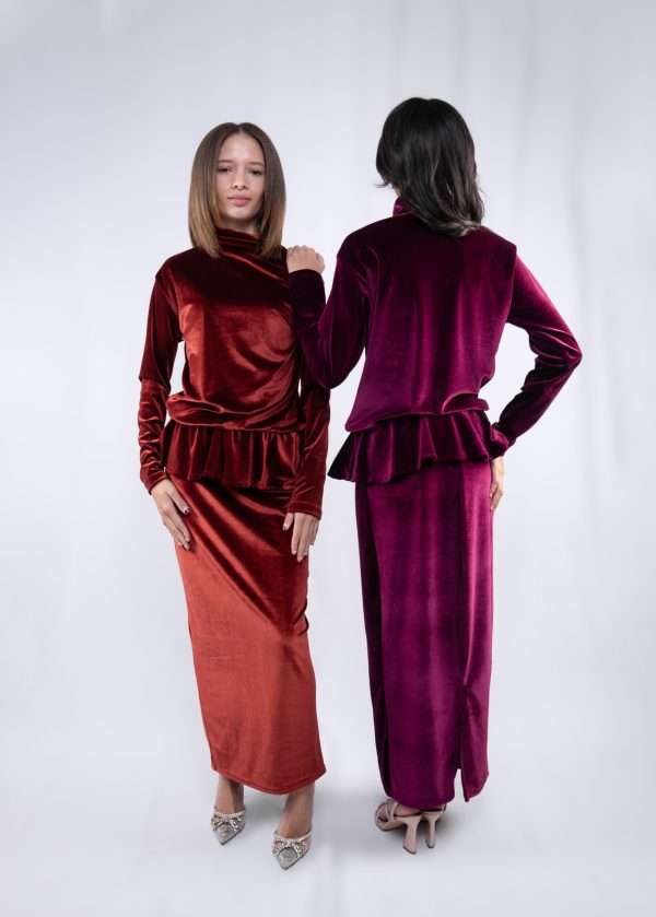 sienna-velvet-peplum-set-21 Sienna Velvet Peplum Set