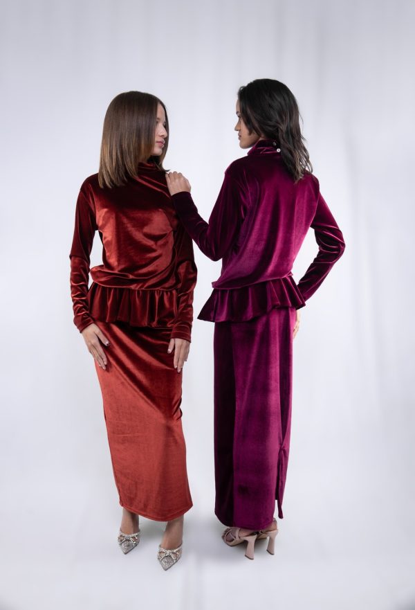 sienna-velvet-peplum-set-22 Sienna Velvet Peplum Set