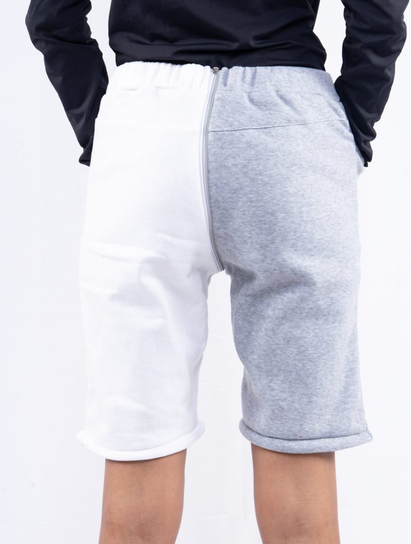 Two-Tone Zip-Off Joggers
