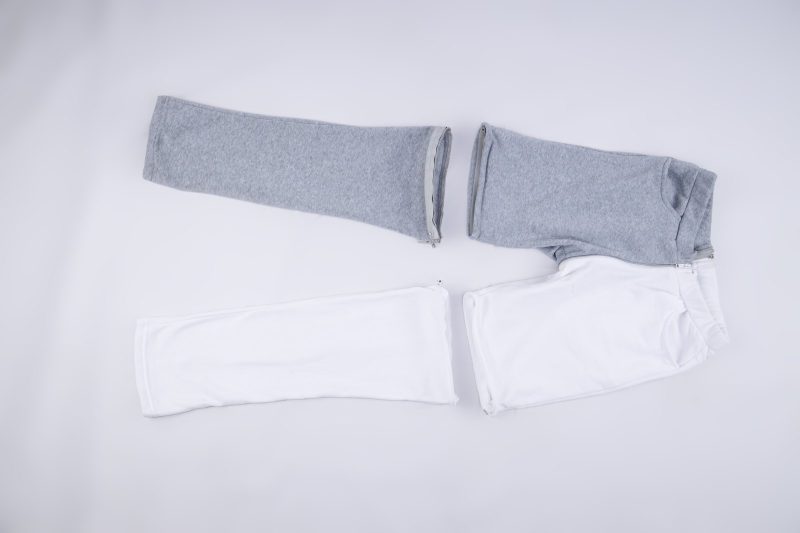 Two-Tone Zip-Off Joggers